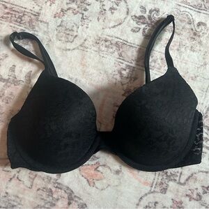 Victoria’s Secret PINK Black Cheetah Print Bra